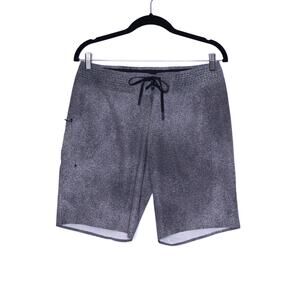 LULULEMON Current State Short 9" Carbon Mist Alpine White Graphite Grey Men's 30